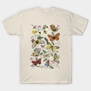 Vintage Butterflies T-Shirt